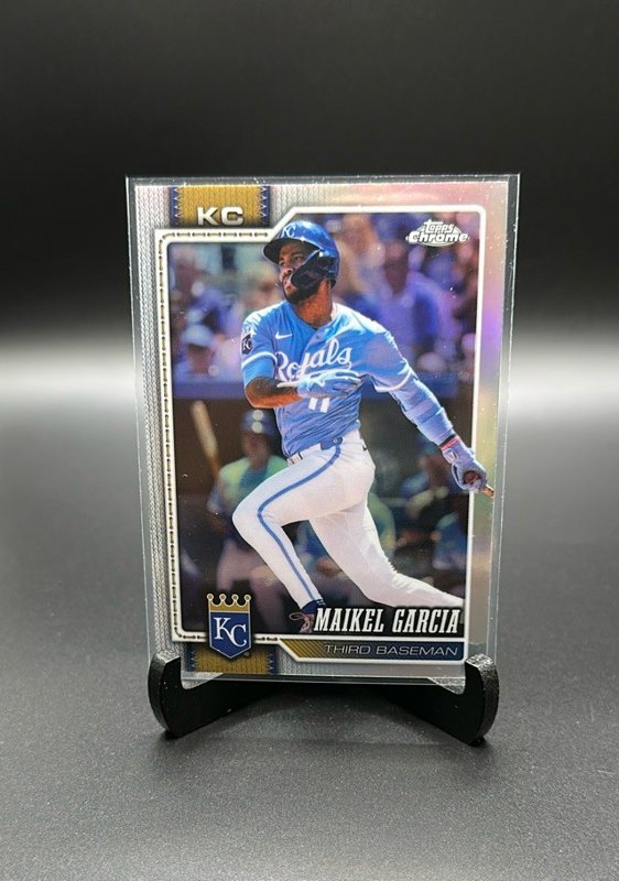 2026 Topps Chrome #84 Maikel Garcia Refractors