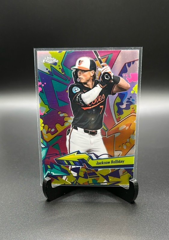 2026 Topps Chrome #WST-20 Jackson Holliday Wild Style