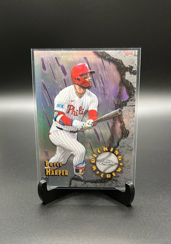 2026 Topps Chrome #WC-4 Bryce Harper Wrecking Crew