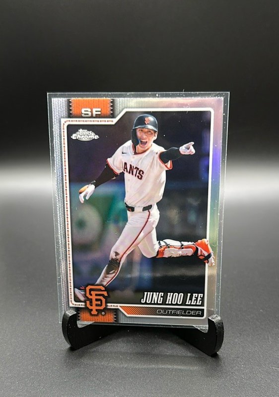 2026 Topps Chrome #188 Jung Hoo Lee Refractors
