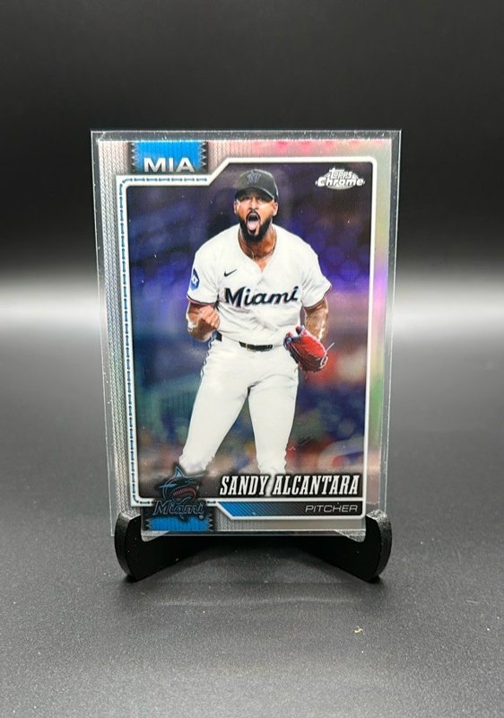 2026 Topps Chrome #20 Sandy Alcantara Refractors