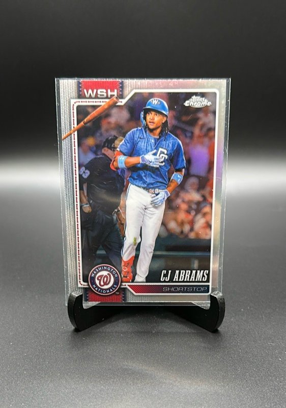 2026 Topps Chrome #243 CJ Abrams Refractors