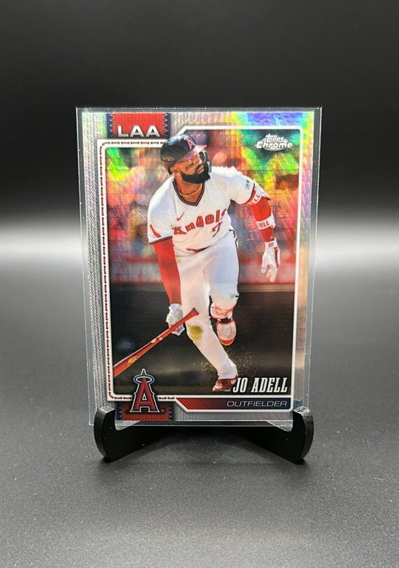 2026 Topps Chrome #235 Jo Adell Prism Refractors