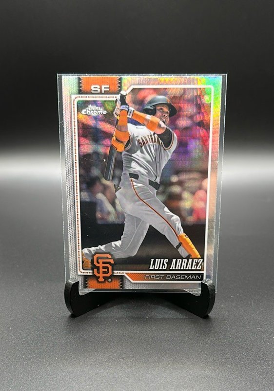 2026 Topps Chrome #168 Luis Arraez Prism Refractors