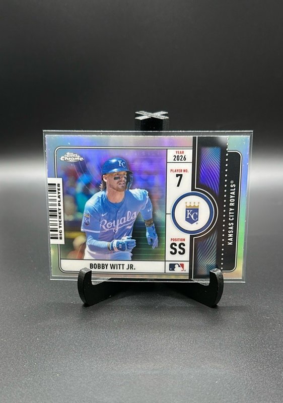 2026 Topps Chrome #BTP-16 Bobby Witt Jr. Big Ticket Players