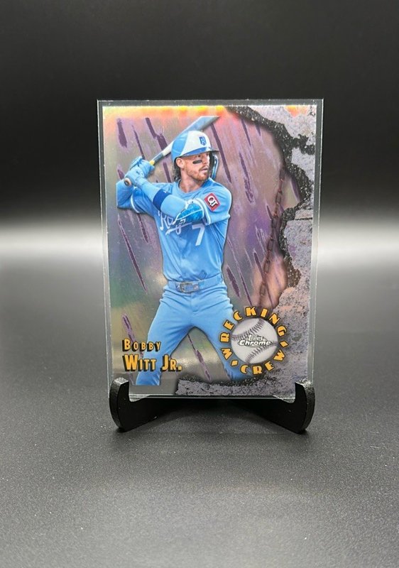 2026 Topps Chrome #WC-21 Bobby Witt Jr. Wrecking Crew