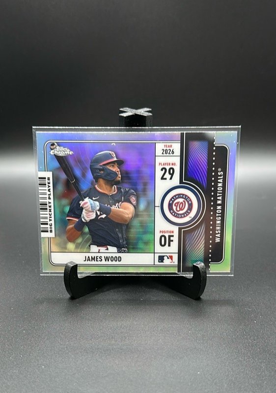 2026 Topps Chrome #BTP-15 James Wood Big Ticket Players