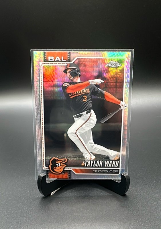 2026 Topps Chrome #120 Taylor Ward Prism Refractors