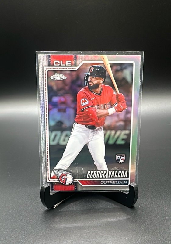 2026 Topps Chrome #76 George Valera Refractors