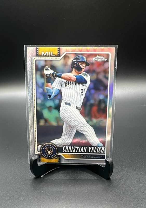 2026 Topps Chrome #15 Christian Yelich Refractors