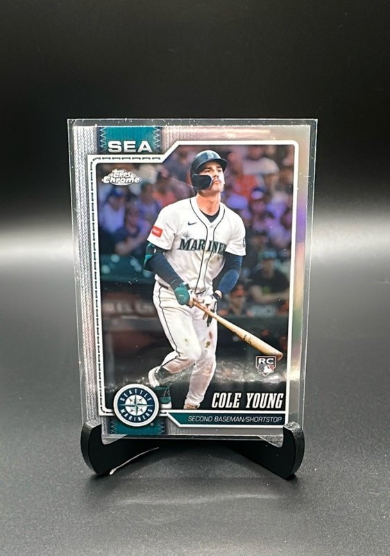 2026 Topps Chrome #23 Cole Young Refractors