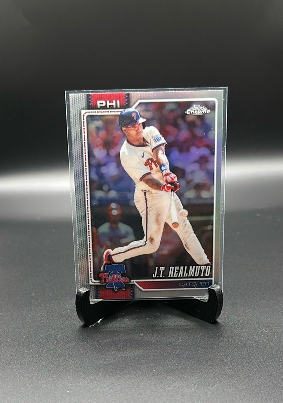 2026 Topps Chrome #233 J.T. Realmuto Refractors