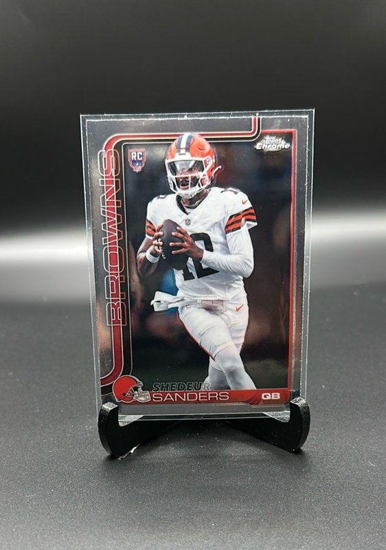 2025 Topps Chrome #315 Shedeur Sanders