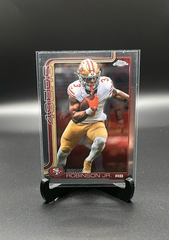 2025 Topps Chrome #296 Brian Robinson Jr.