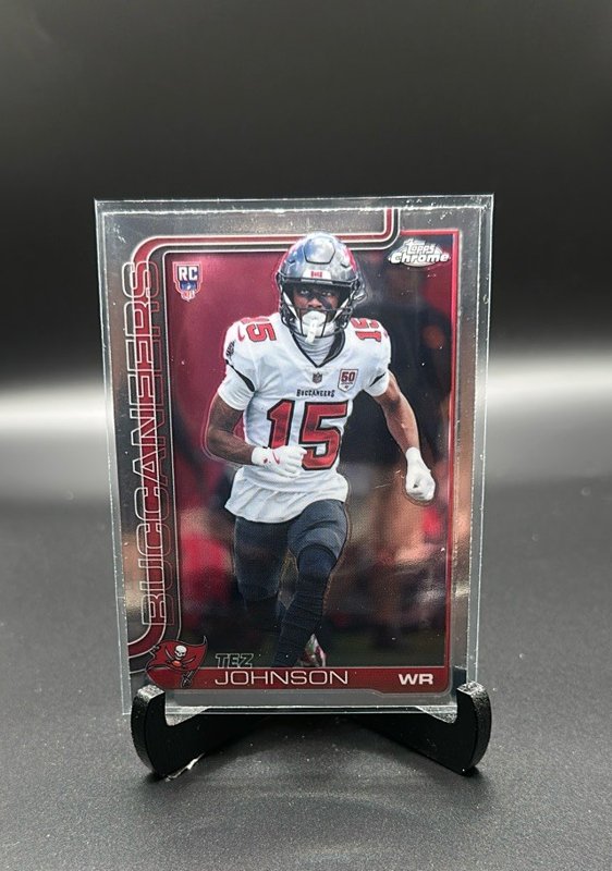 2025 Topps Chrome #342 Tez Johnson