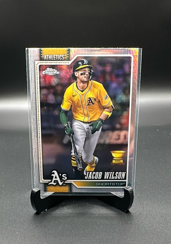 2026 Topps Chrome #227 Jacob Wilson Prism Refractors