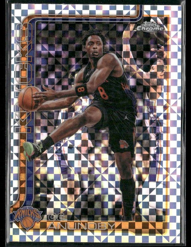 2025-26 Topps Chrome Update #43 OG Anunoby X-Fractor