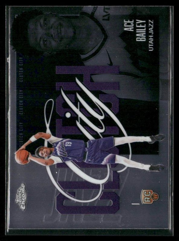 2025-26 Topps Chrome Update #YQ-5 Ace Bailey Clutch City