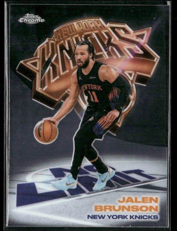 2025-26 Topps Chrome Update #IP-9 Jalen Brunson No Limit
