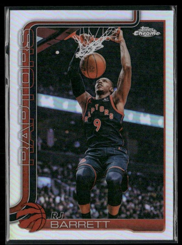 2025-26 Topps Chrome Update #73 RJ Barrett Refractor