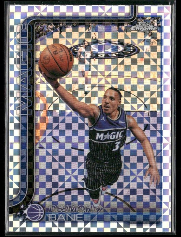 2025-26 Topps Chrome Update #48 Desmond Bane X-Fractor