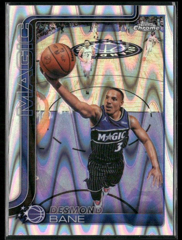 2025-26 Topps Chrome Update #48 Desmond Bane RayWave Refractor