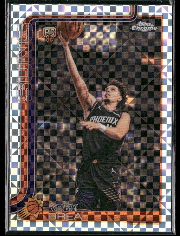 2025-26 Topps Chrome Update #192 Koby Brea X-Fractor