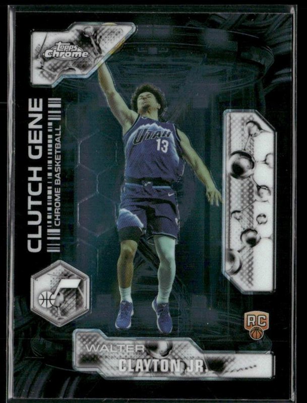 2025-26 Topps Chrome Update #CG-7 Jalen Brunson Clutch Gene