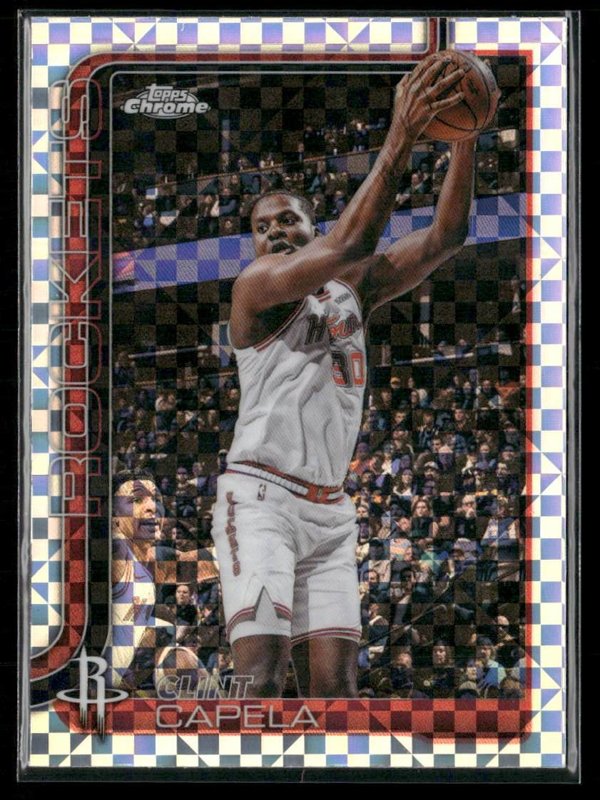 2025-26 Topps Chrome Update #94 Clint Capela X-Fractor