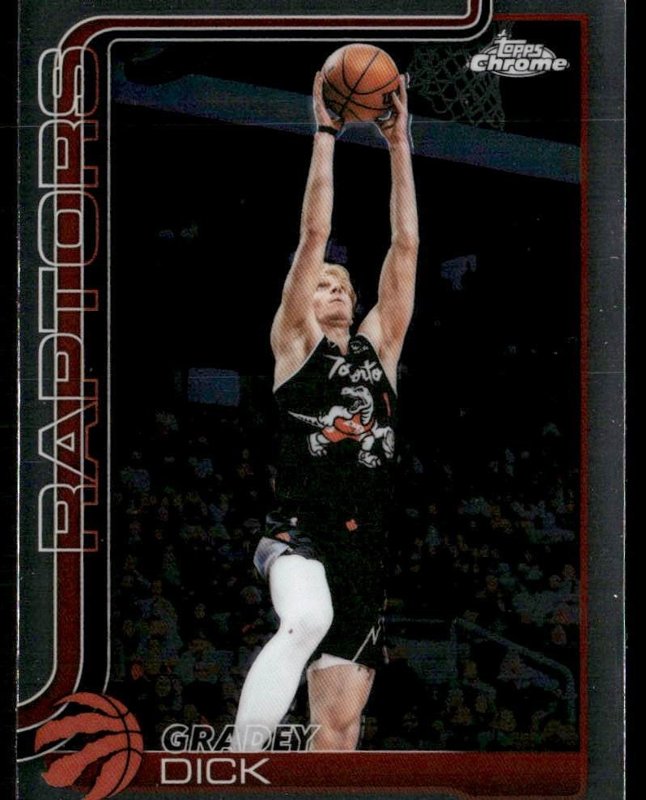 2025-26 Topps Chrome Update #97 Gradey Dick