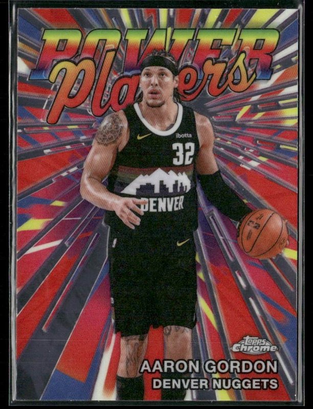 2025-26 Topps Chrome Update #PP-20 Aaron Gordon Power Players