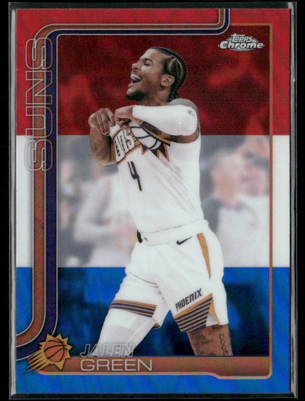 2025-26 Topps Chrome Update #79 Jalen Green