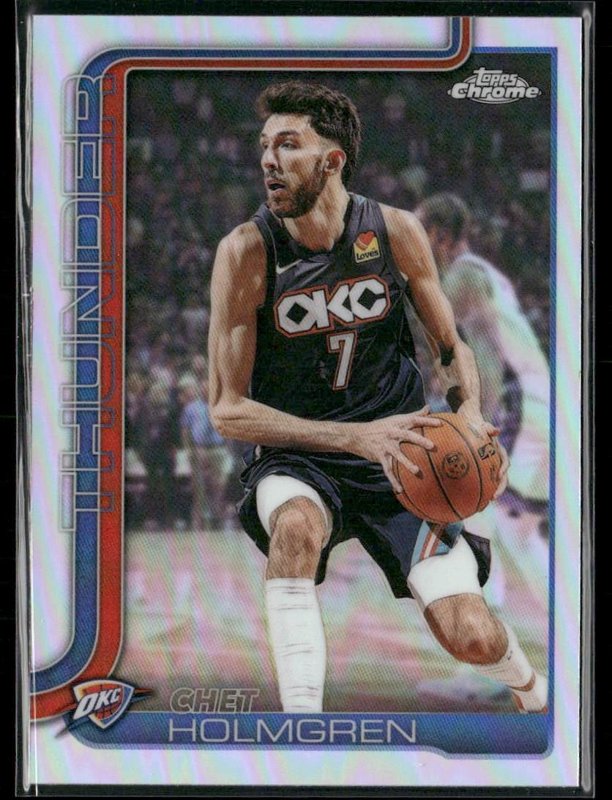 2025-26 Topps Chrome Update #31 Chet Holmgren Refractor