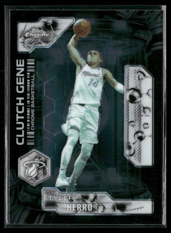 2025-26 Topps Chrome Update #CG-5 Tyler Herro Clutch Gene