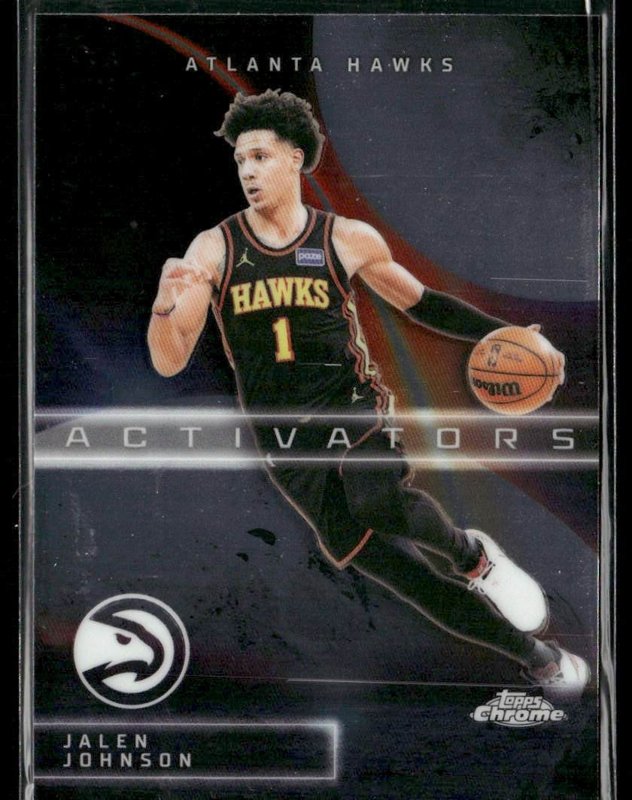 2025-26 Topps Chrome Update #AC-2 Jalen Johnson Activators