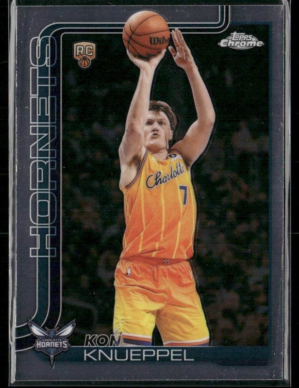 2025-26 Topps Chrome Update #154 Kon Knueppel