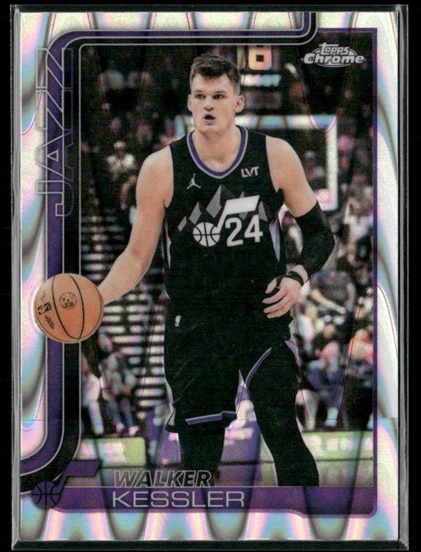 2025-26 Topps Chrome #213 Kyle Filipowski RayWave Refractor