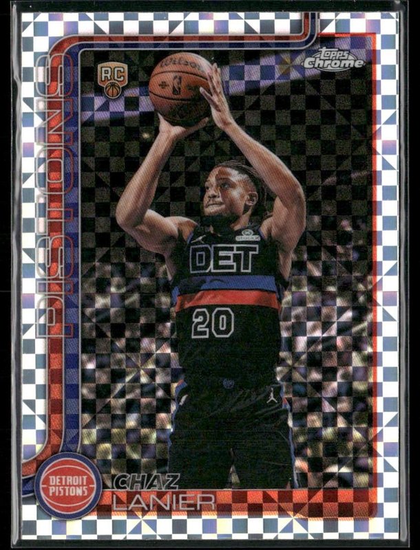 2025-26 Topps Chrome Update #188 Chaz Lanier X-Fractor