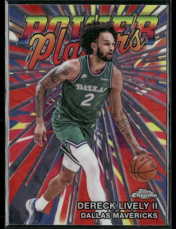 2025-26 Topps Chrome Update #PP-13 Dereck Lively II Power Players