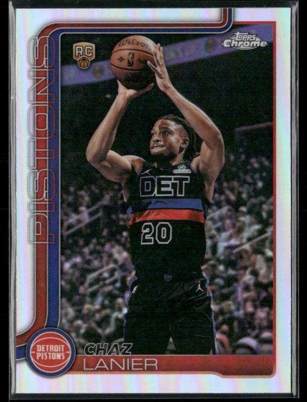 2025-26 Topps Chrome Update #188 Chaz Lanier Refractor