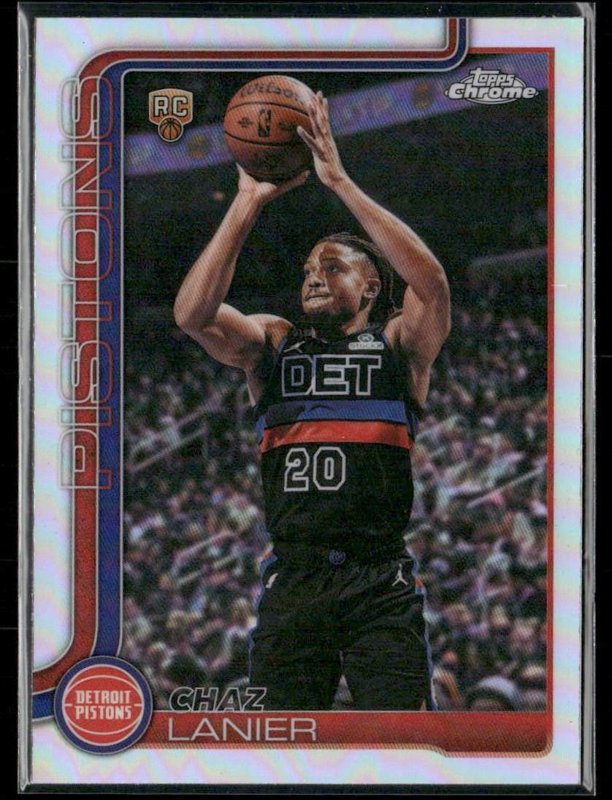 2025-26 Topps Chrome Update #188 Chaz Lanier Refractor