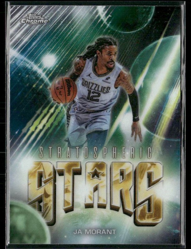 2025-26 Topps Chrome Update #ST-16 Ja Morant Stratospheric Stars