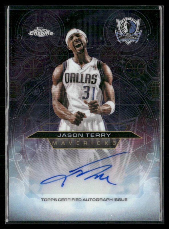 2025-26 Topps Chrome Update #CH-JET Jason Terry Chromographs