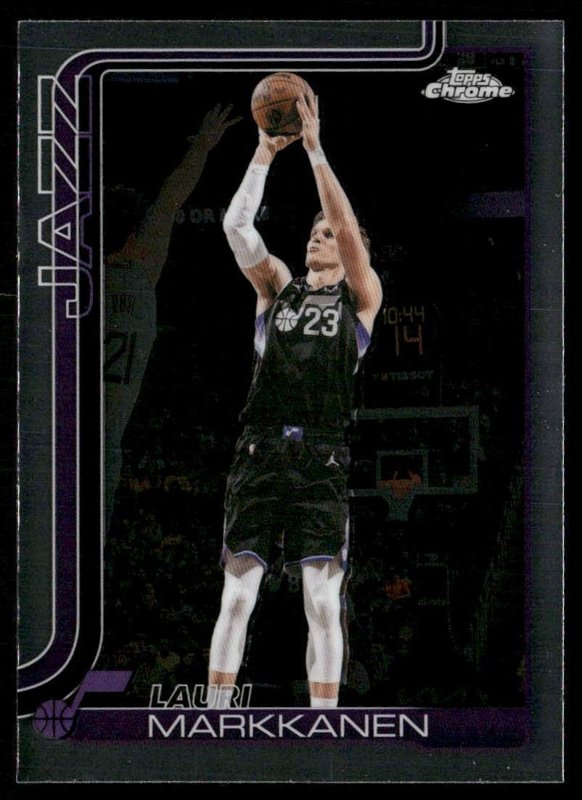 2025-26 Topps Chrome Update #53 Lauri Markkanen