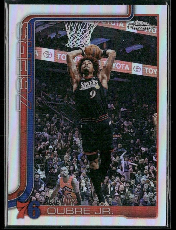 2025-26 Topps Chrome Update #138 Kelly Oubre Jr. Refractor