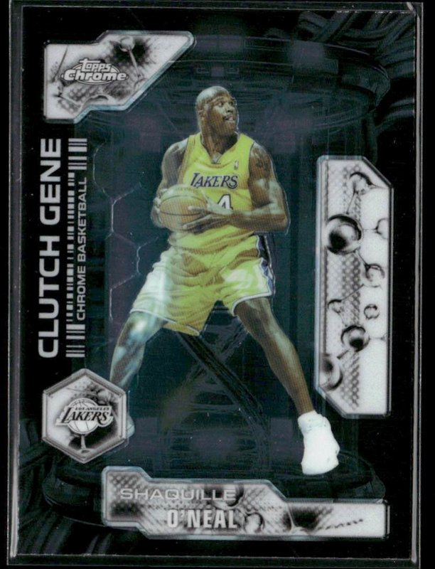 2025-26 Topps Chrome #CG-27 Shaquille O'Neal Clutch Gene