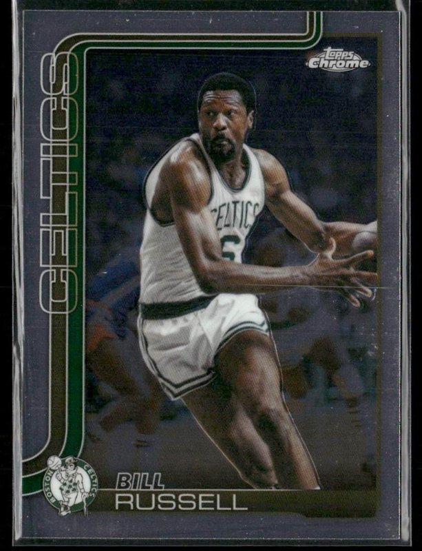 2025-26 Topps Chrome Update #141 Bill Russell