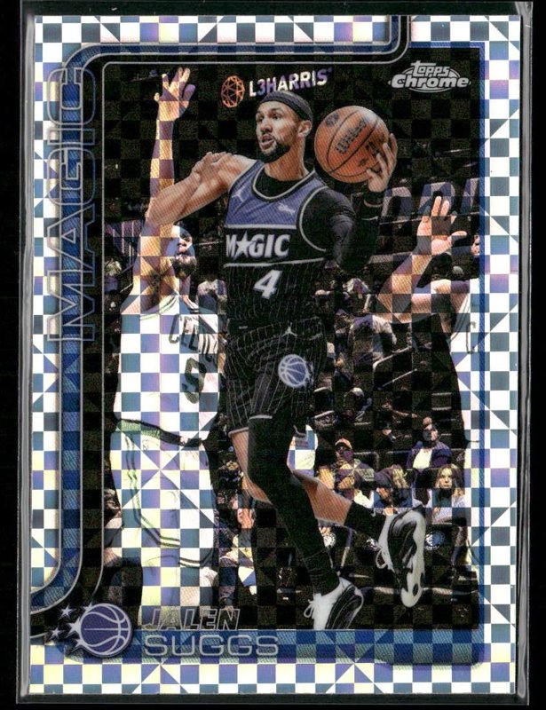 2025-26 Topps Chrome Update #96 Jalen Suggs X-Fractor