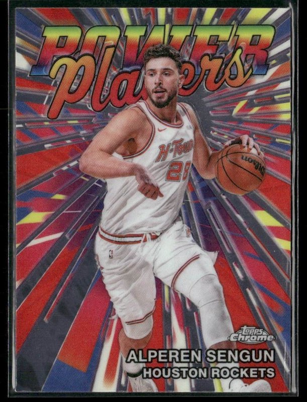 2025-26 Topps Chrome Update #PP-8 Alperen Sengun Power Players