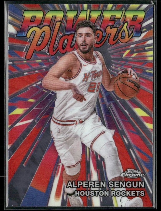 2025-26 Topps Chrome Update #PP-8 Alperen Sengun Power Players